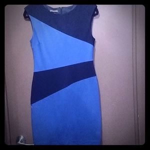 2 for $40 Muse - Asymmetrical pattern dress